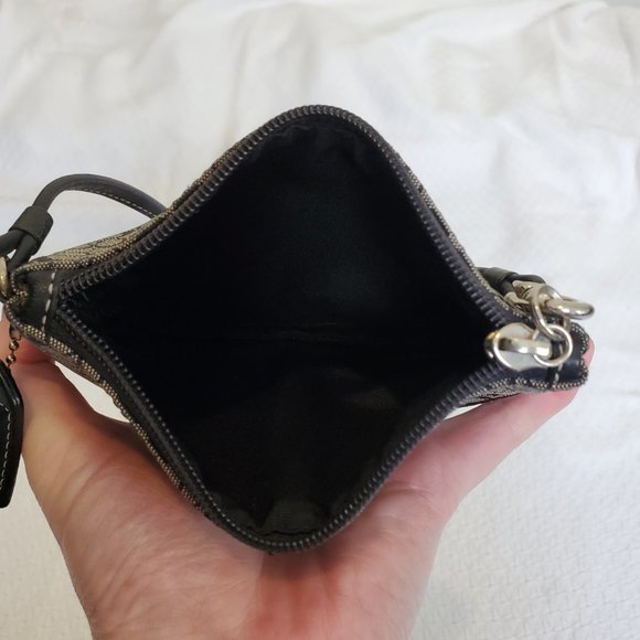 Coach Signature Wristlet - Picture 3 of 5